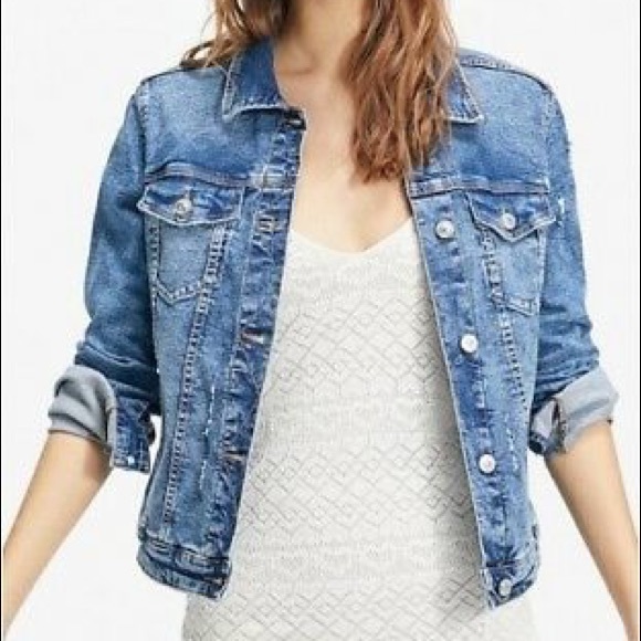 stradivarius jean jacket